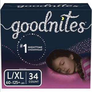 GoodNites Bedwetting Underwear for Girls